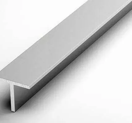 Фото №0 Алюминиевый профиль Т-образный 10х10х1 мм АМГ5 декоративный