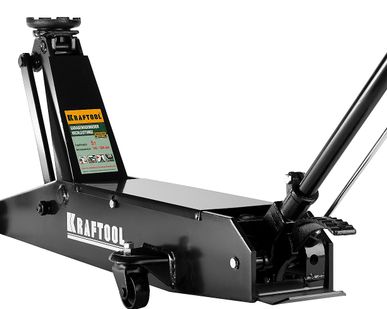 фото Домкрат подкатной для тяжелой техники Kraftool High-Lift 43455-5, 5 тонн, 150-560 мм