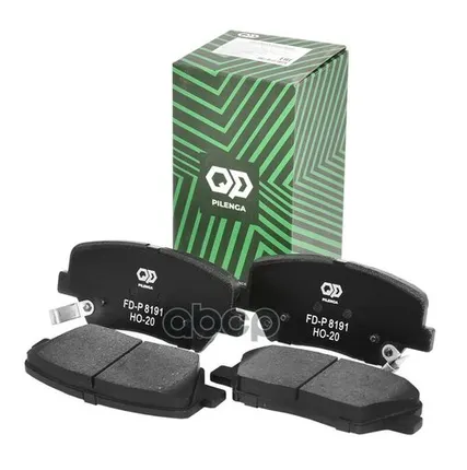 Фото №0 FDP8191 PILENGA Колодки тормозн. передн. Solaris, Rio PILENGA арт. FDP8191