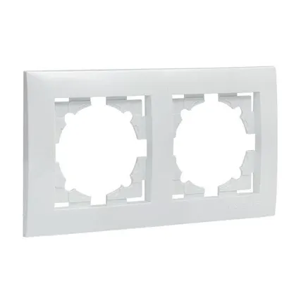 Фото №0 Рамка 2-м Валенсия бел. PROxima EKF EWM-G-302-10