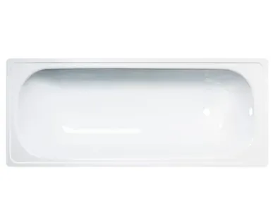 фото Ванна стал. б/с. (Екатер.) белая 1700*700 ANTIKA с рантом