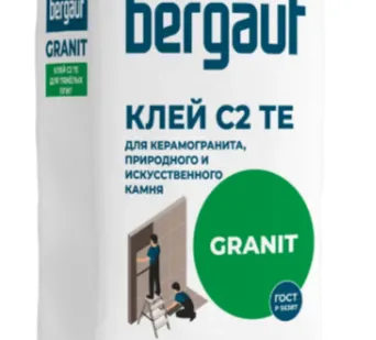фото Клей для керамогранита Bergauf Granit 25 кг