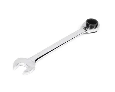 фото Ключ 3 в 1 комбинированный трещоточный реверсивный 41х42-43 хром HORTZ