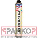 фото Пена монт KRASS ULTRAFLEX 65 Пистолетная Всесезонная 0,82л Республика Беларусь