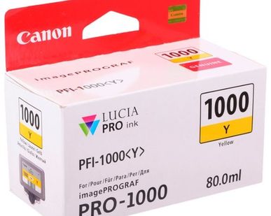 фото Картридж Canon PFI-1000Y 0549C001