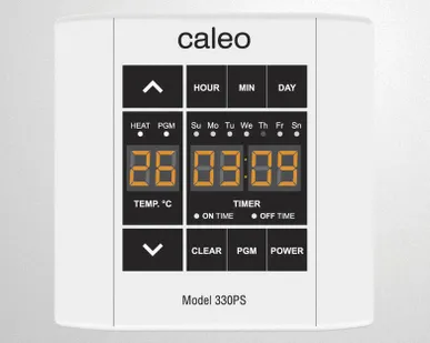 фото Терморегулятор CALEO 330PS (встраиваемый), 3 кВт