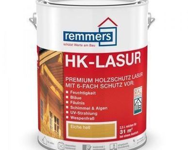 фото Краска по дереву с антисептиком для наружных работ Remmers, 20 л