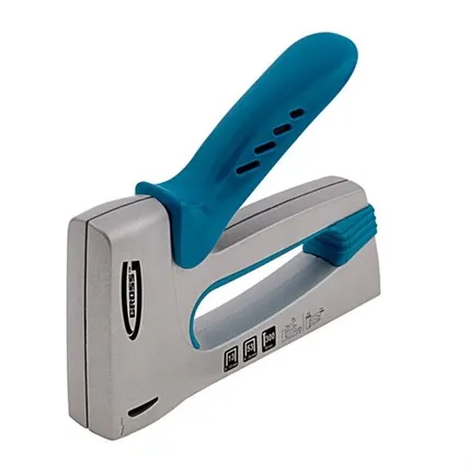 Фото №0 Степлер мебельный, алюм.корп.,тип скобы 13,53,300, 6-10 мм Gross