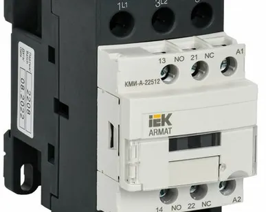 фото Контактор 25А 220В без реле 1НО 1НЗ (КМИ-А-22512 LC1D...
