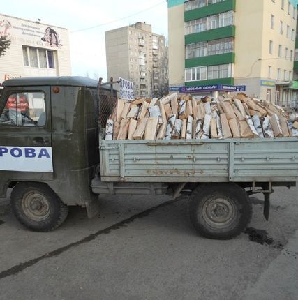 Фото №0 Дрова колотые, дуб, берёза