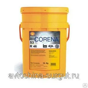 фото Corena S3 R46 Shell 20л. Масло компрессорное