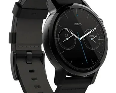 фото Умные часы Motorola Moto 360 2nd Gen 42mm (Leather) Black Motorola