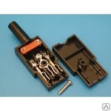 фото Разъём 220В (м) на кабель IEC 320 C13