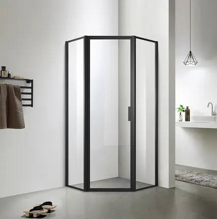 Фото №0 Azario Richmond AZ-NAG3231 900 Black душевое ограждение 90 90 см