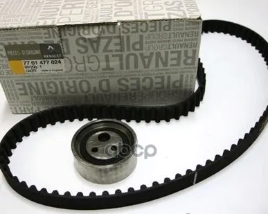 фото 7701477024 RENAULT К-кт ремня ГРМ Logan, Megane 1.4-1.6 -10 RENAULT арт. 7701477024