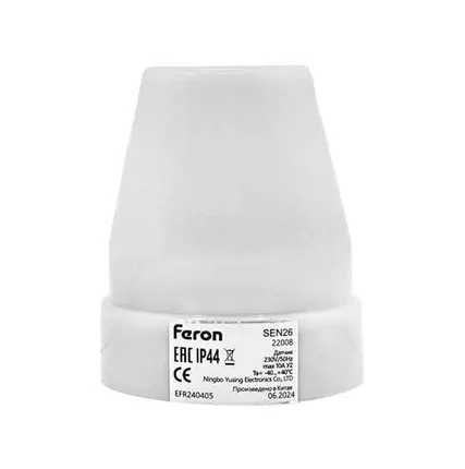 Фото №0 Датчик освещенности 10A FERON