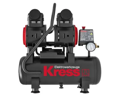фото Компрессор воздушный KRESS KP110 8л безмасляный