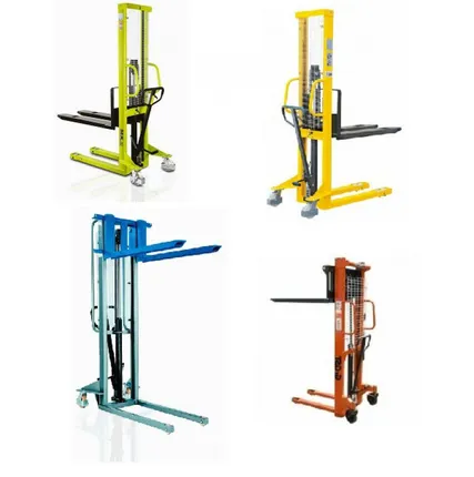 Фото №0 Штабелер ручной (1 т) с высотой подъема 1,6 м