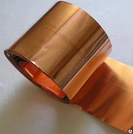 Фото №0 Медная фольга 0.06 М1, М1р, М1ф, М2, М2р, М3, М3р по ГОСТ 1173-2006
