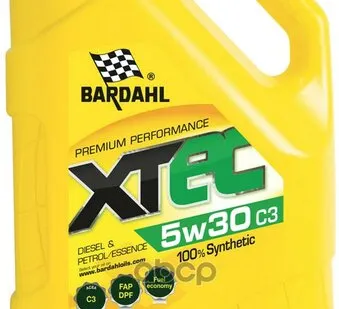 фото Bardahl 5W30 Xtec C3 5L (Синт. Моторное Масло)