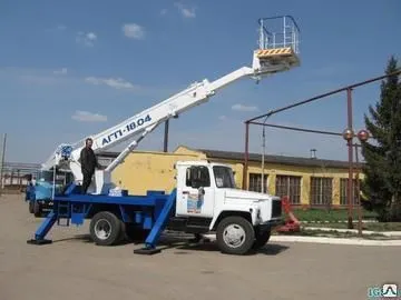 Фото №0 Услуги аренды автовышки АГП-18