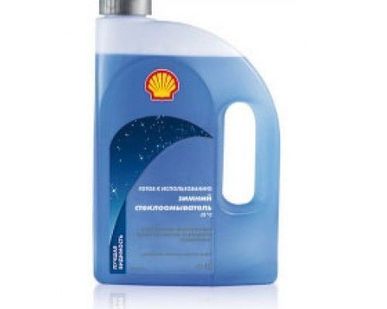 фото Зимний стеклоомыватель готовый Shell Winter Screenwash Diluted 4 л.