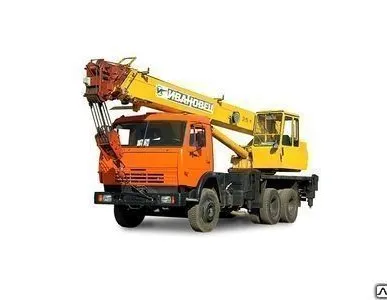 фото Аренда автокрана Ивановец 16т вылет стрелы 18м