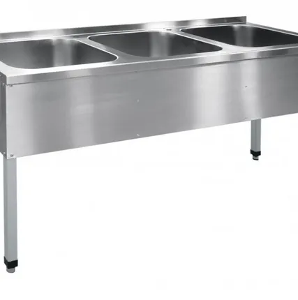 Фото №0 Ванна моечная ВМП-6-3-5 РЧ (разборная, каркас краш.) Abat