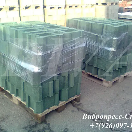 Фото №3 Вибропресс для производства столбовых блоков цена Россия