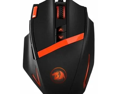 фото Мышь Redragon Mammoth Black-Red