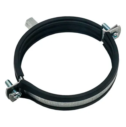 Фото №0 Хомут для круглых воздуховодов d125 мм оцинкованный