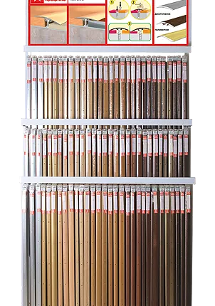 Фото №0 Стык 38 мм 0,9 натуральный бук