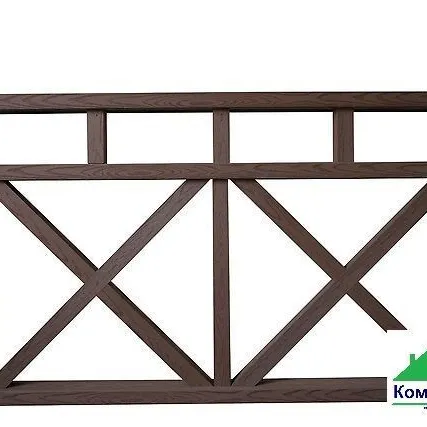 Фото №0 Заборы из ДПК для террас