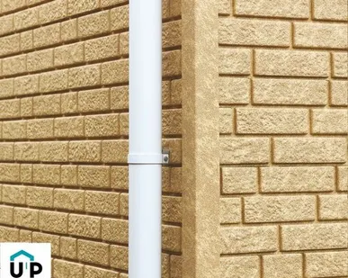 фото Сайдинг Ю пласт кирпич песочный