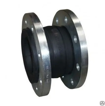 Фото №0 Виброкомпенсатор (гибкая вставка) SEAGULL фланцевый корпус - EPDM, Ру 10, Т 110оС, 200 мм