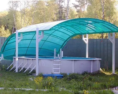 фото Навесы для бассейна.