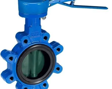 фото Затвор дисковый SYLAX Ду125 Ру16 межфланцевый Danfoss
