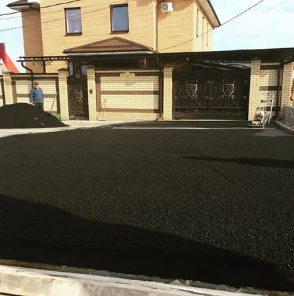 Фото №0 Укладка асфальта