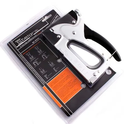 Фото №0 Степлер мебельный 4-14mm "Stelgrit"