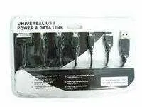 Фото №0 Переходники USB для зарядки сот.телефонов TD-1101 (7 разъемов)