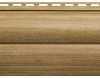 фото Виниловый сайдинг БЛОКХАУС (Каштан) BH-03 - 3,00м х 0,226м