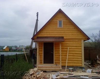 фото Сруб бани 5х3