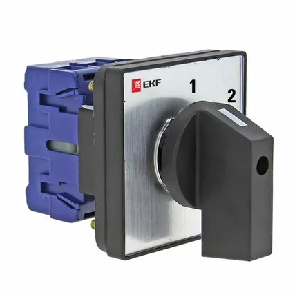 Фото №0 Переключатель кулачковый ПК-1-53 32А 3P "1-2" EKF PRO...
