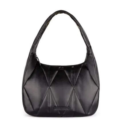 Фото №0 Черная сумка-хобо со стежкой TJ COLLECTION YH 5336822 BLI