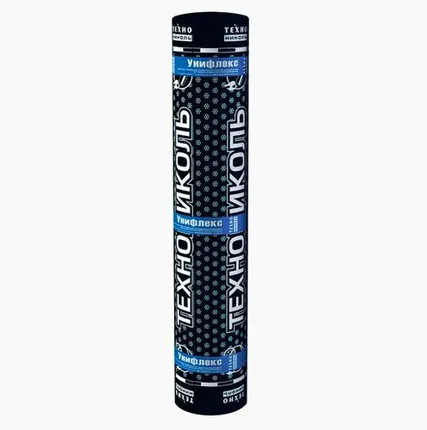 Фото №0 Рулонная кровля Технониколь Унифлекс ТКП сланец серый 1х10 м (10 м2)