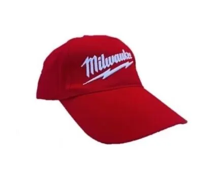 Фото №0 Кепка красная с логотипом MILWAUKEE КП2024