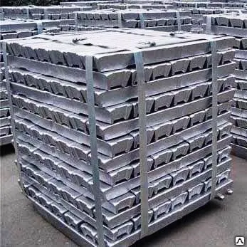 Фото №0 Чушка цинковая ЦВ0 Ц0 Ц0А Ц1 ЦА4 ЦАМ4-1 ЦАМ9-1.5 ЦАМ10-5 ЦА0.4 ЦА2 ЦА3 ЦА4