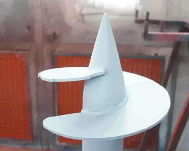 фото Свая винтовая со сварным наконечником: Диаметр: 102 мм Длина: 2 500 мм