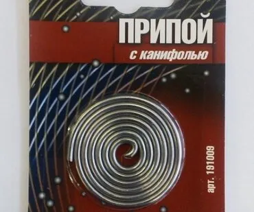 фото FIT Припой ПОС-61 (с канифолью) (1м)