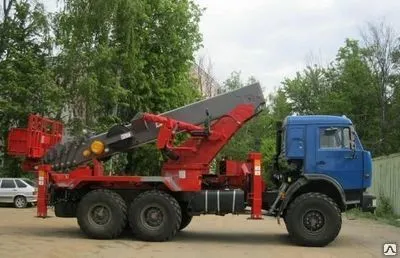 Фото №0 Автогидроподъемник ПСС-132.35 на шасси КАМАЗ-43118(6х6)(Юж.Корея)